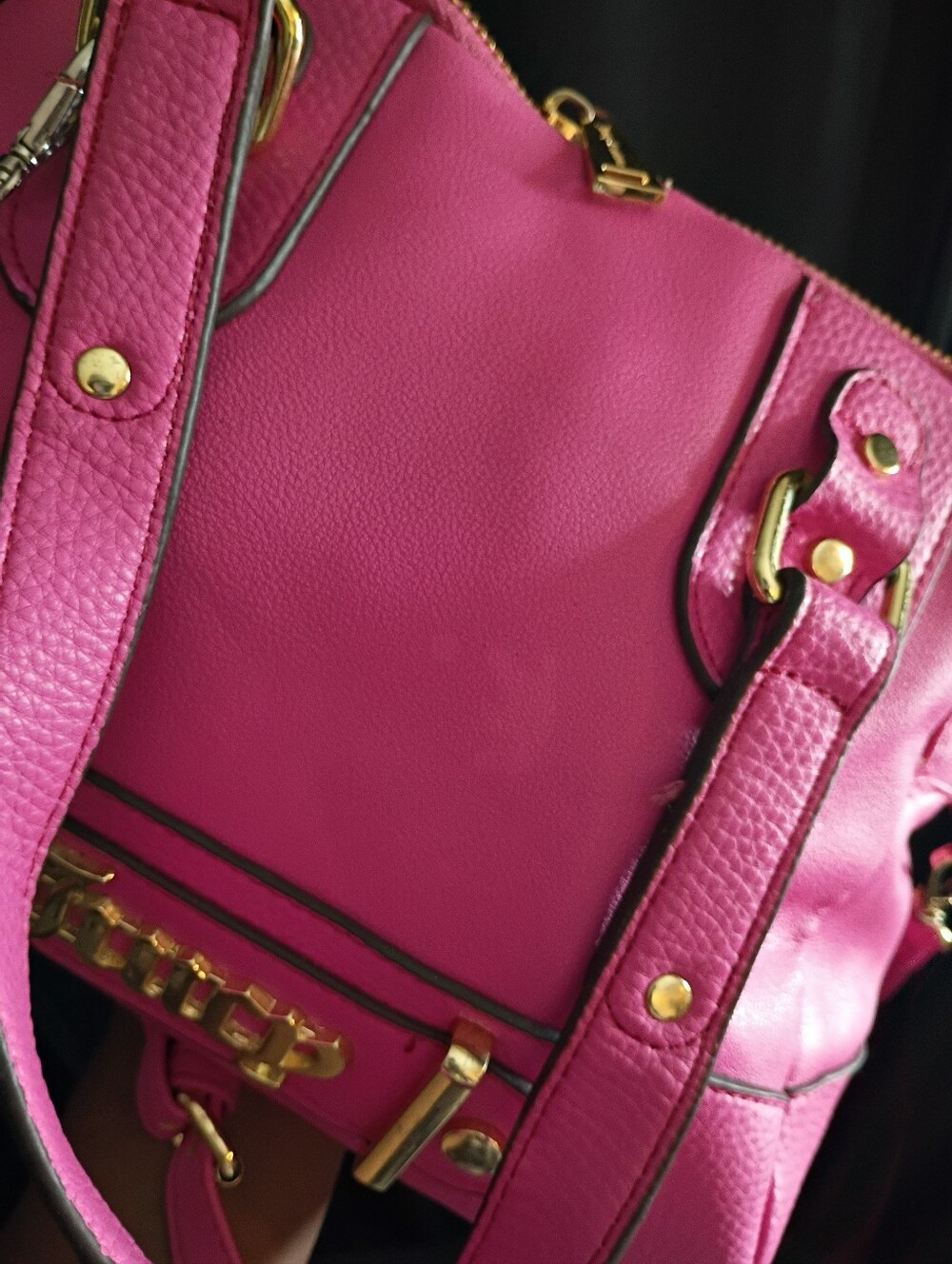 Hot Pink Juicy Couture Handbag Purse - Picture 8 of 12
